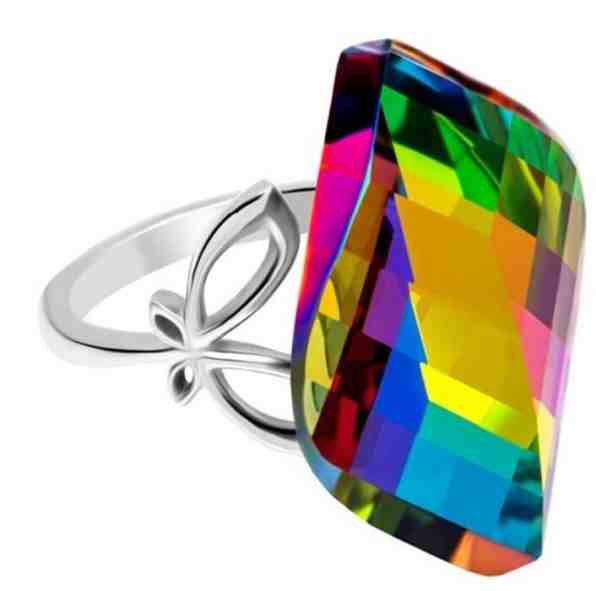 Preciosa Prsten Jasmin Vitrail Medium 7312 41 - 53-60mm + 2 měsíce na vrácení zboží