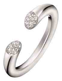 Calvin Klein Otevřený prsten s krystaly Brilliant KJ8YMR0401 57 mm + 2 měsíce na vrácení zboží