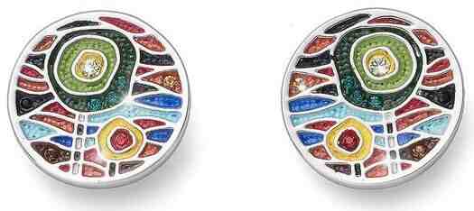 Oliver Weber Vícebarevné náušnice Art Two 22697 + 2 měsíce na vrácení zboží