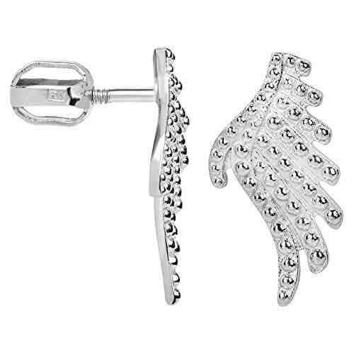 Brilio Silver Stříbrné náušnice Andělská křídla 431 001 02724 04 + 2 měsíce na vrácení zboží