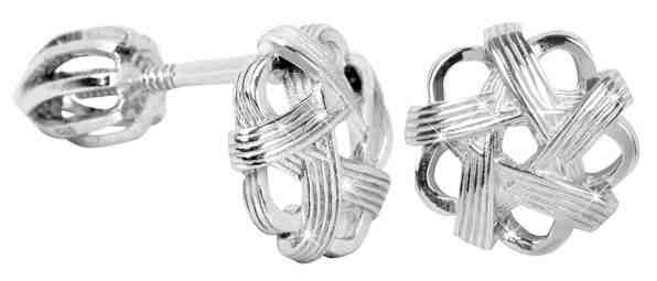 Brilio Silver Stylové náušnice ze stříbra 431 001 02752 04 + 2 měsíce na vrácení zboží