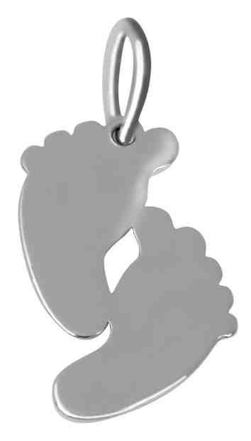 Brilio Silver Stříbrný přívěsek Otisk nohou 441 001 02092 04 + 2 měsíce na vrácení zboží