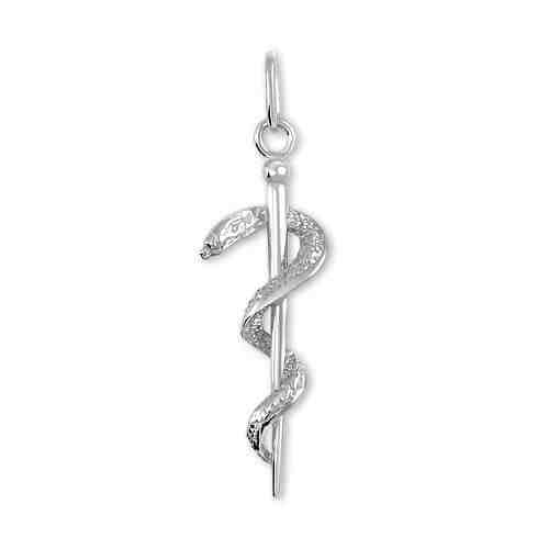 Brilio Silver Stříbrný přívěsek Aeskulapova hůl 441 001 01645 04 + 2 měsíce na vrácení zboží
