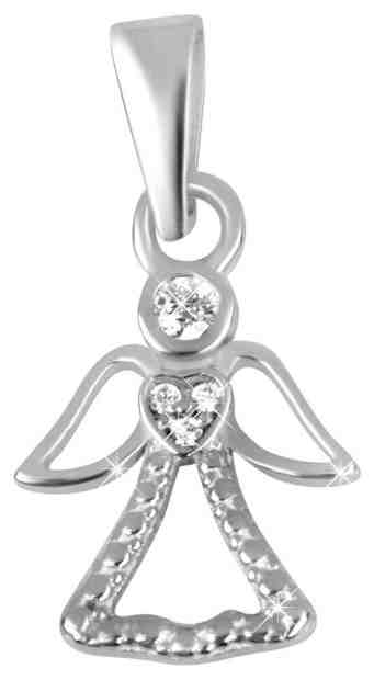 Brilio Půvabný zlatý přívěsek Anděl 249 001 00559 07 + 2 měsíce na vrácení zboží