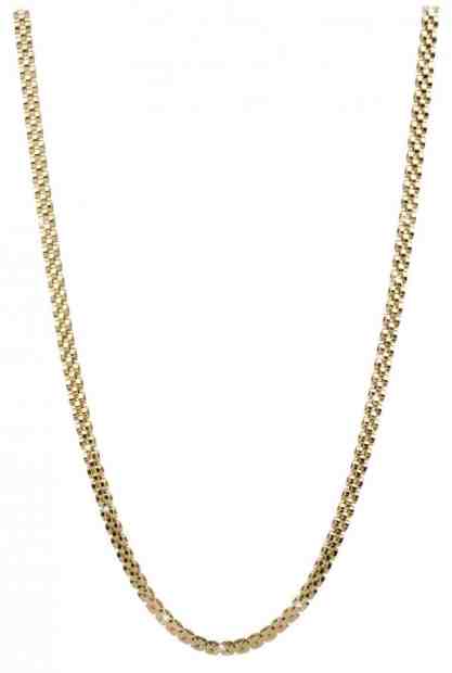 Brilio Stylový zlatý řetízek 42 cm 271 115 00221 + 2 měsíce na vrácení zboží