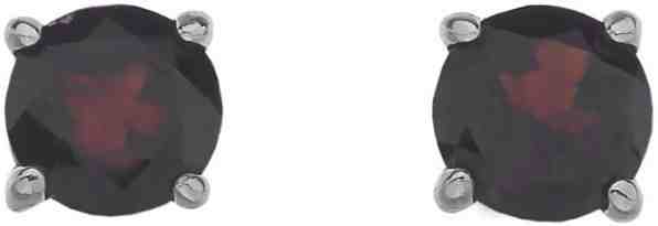 Hot Diamonds Stříbrné náušnice Hot Diamonds Anais Granát AE001 + 2 měsíce na vrácení zboží