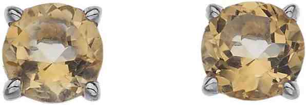 Hot Diamonds Stříbrné náušnice Hot Diamonds Anais Citrin AE011 + 2 měsíce na vrácení zboží