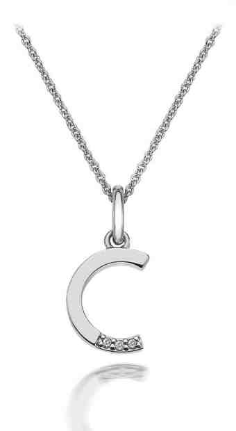 Hot Diamonds Přívěsek Hot Diamonds Micro C Clasic DP403 + 2 měsíce na vrácení zboží