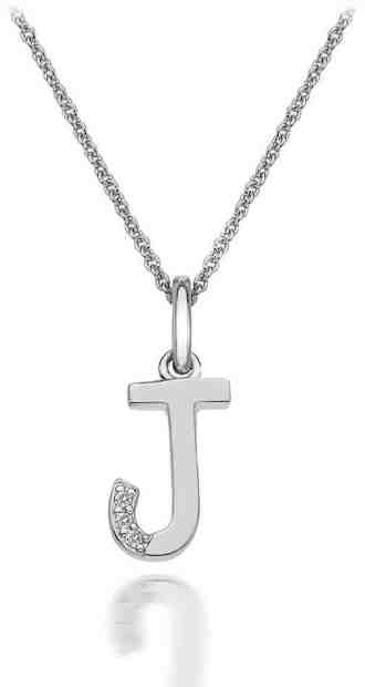 Hot Diamonds Přívěsek Hot Diamonds Micro J Clasic DP410 + 2 měsíce na vrácení zboží