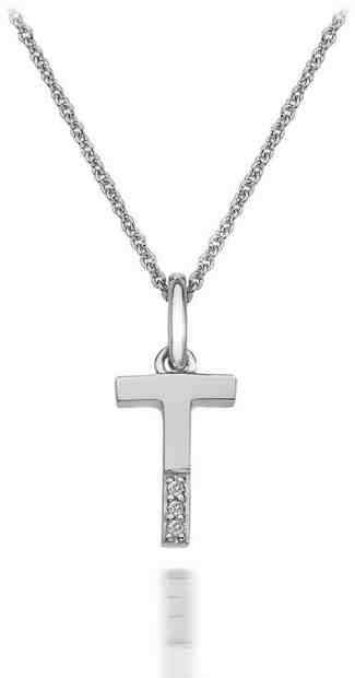 Hot Diamonds Přívěsek Hot Diamonds Micro T Clasic DP420 + 2 měsíce na vrácení zboží