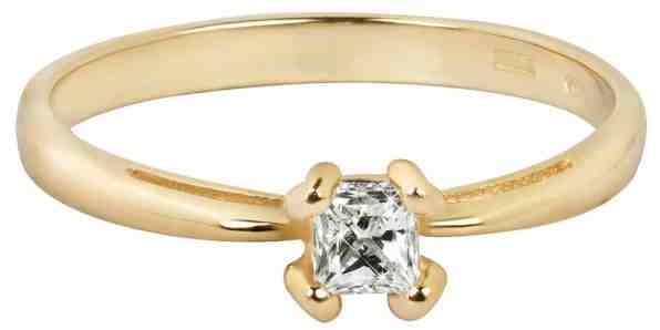 Brilio Něžný zásnubní prsten 226 001 00955 56 mm + 2 měsíce na vrácení zboží