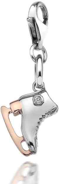 Hot Diamonds Přívěsek Hot Diamonds Ice Skate Rose gold finish RG DT242 + 2 měsíce na vrácení zboží
