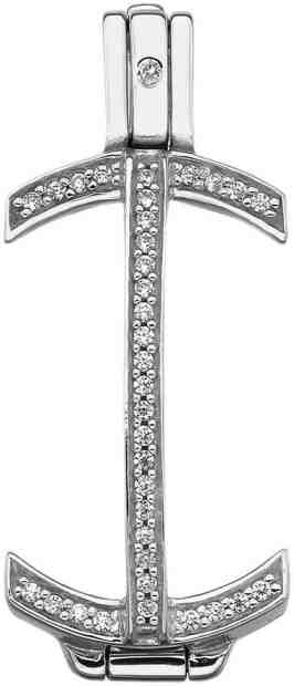 Hot Diamonds Přívěsek Hot Diamonds Emozioni Carezza Coin Keeper 25 mm + 2 měsíce na vrácení zboží