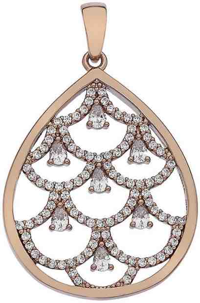Hot Diamonds Přívěsek Hot Diamonds Emozioni Eleganza RG EP024 + 2 měsíce na vrácení zboží