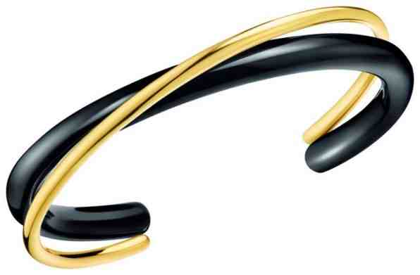 Calvin Klein Pevný bicolor náramek Double KJ8XBF2001 6,2 x 4,9 cm - M + 2 měsíce na vrácení zboží