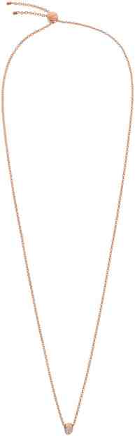 Calvin Klein Růžově pozlacený náhrdelník s třpytivým přívěskem Brilliant KJ8YPN140100 + 2 měsíce na vrácení zboží