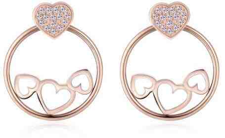 S`Agapõ Náušnice Mad Love SMV22 + 2 měsíce na vrácení zboží