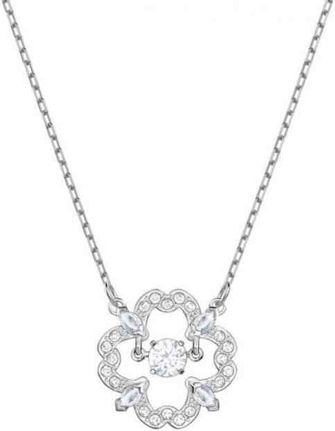 Swarovski Stylový náhrdelník s kytičkou Sparkling Dance 5392759 + 2 měsíce na vrácení zboží