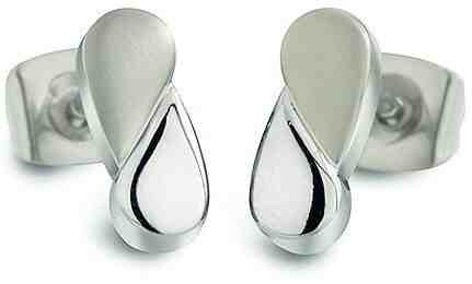 Boccia Titanium Titanové náušnice slzičky 05021-01 + 2 měsíce na vrácení zboží