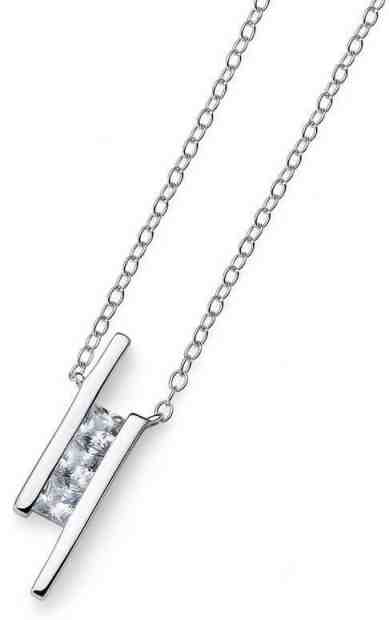 Oliver Weber Originální náhrdelník s krystaly Foursquare 61135 + 2 měsíce na vrácení zboží