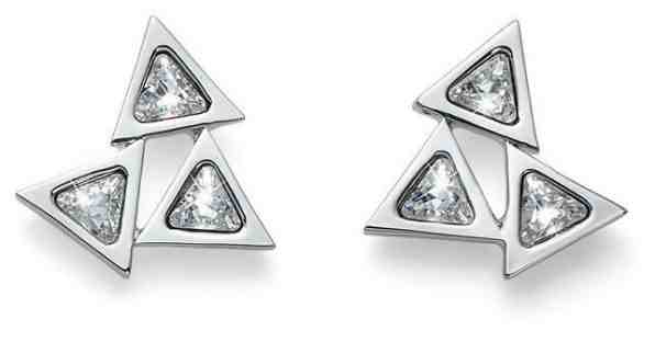 Oliver Weber Moderní náušnice Trio 22720 + 2 měsíce na vrácení zboží