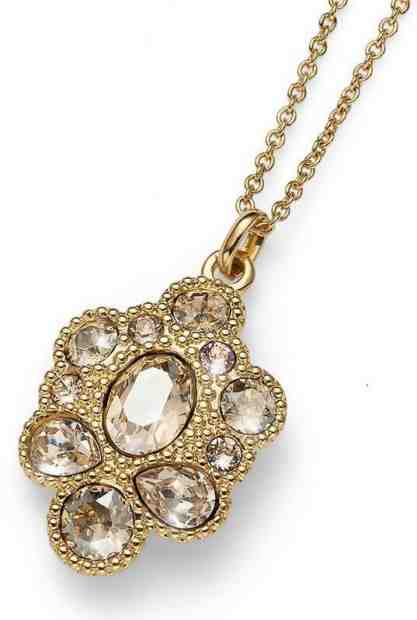 Oliver Weber Elegantní náhrdelník s krystaly Keen 11814G + 2 měsíce na vrácení zboží