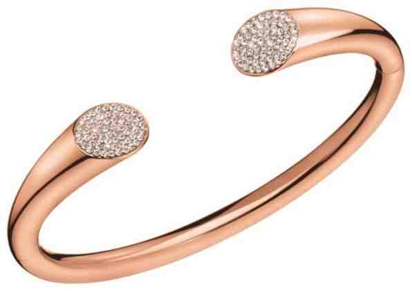 Calvin Klein Pevný ocelový náramek s krystaly Brilliant KJ8YPF14010 5,4 x 4,3 cm - XS + 2 měsíce na vrácení zboží