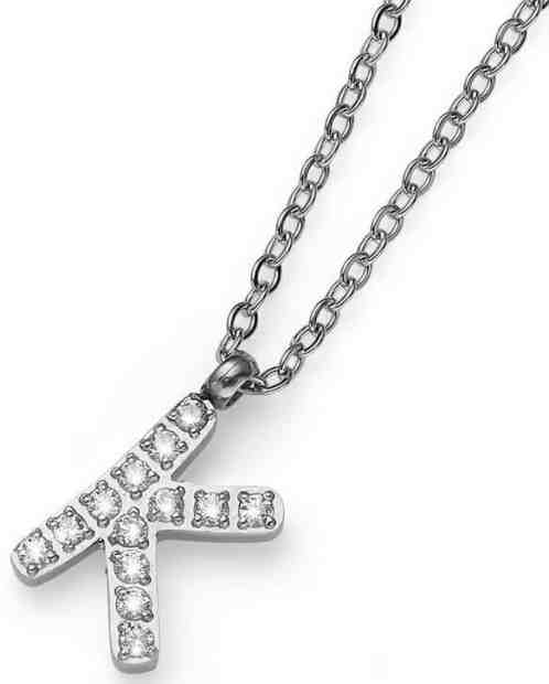 Oliver Weber Stylový náhrdelník Initial K 11840 + 2 měsíce na vrácení zboží