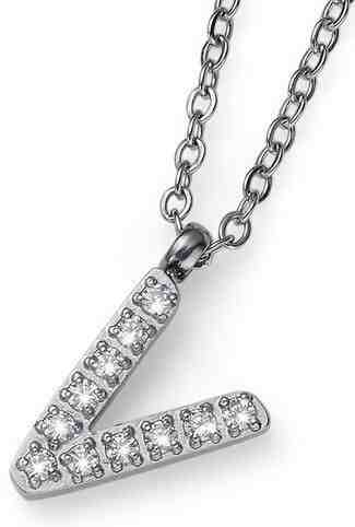 Oliver Weber Stylový náhrdelník Initial V 11851 + 2 měsíce na vrácení zboží