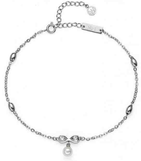 Oliver Weber Dokonalý řetízek na nohu Bow Steel 39103 + 2 měsíce na vrácení zboží