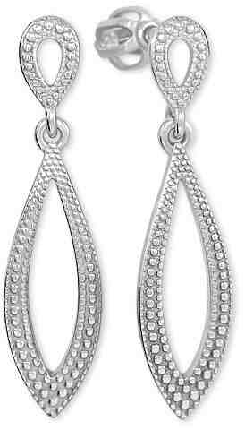 Brilio Silver Stříbrné náušnice s krystaly 431 001 02734 04 + 2 měsíce na vrácení zboží