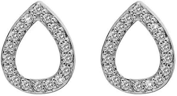 Hot Diamonds Stříbrné náušnice slzičky Micro Bliss DE555 + 2 měsíce na vrácení zboží