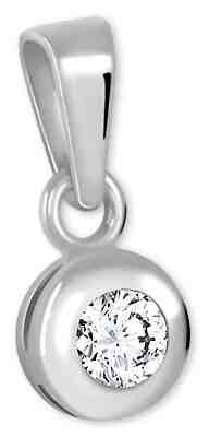 Brilio Zlatý přívěsek s krystalem 246 001 00322 07 + 2 měsíce na vrácení zboží