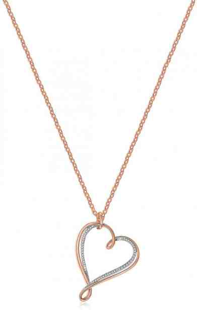 Brosway Náhrdelník se srdcem Ribbon Mini BBN08 + 2 měsíce na vrácení zboží