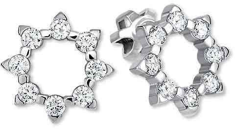 Brilio Sluníčkové náušnice s krystaly 239 001 00887 07 + 2 měsíce na vrácení zboží