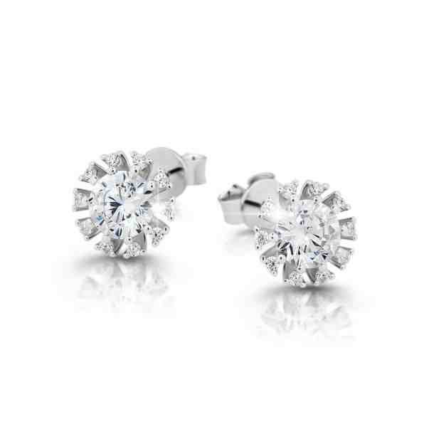 Modesi Zářivé náušnice pro ženy M23056 + 2 měsíce na vrácení zboží