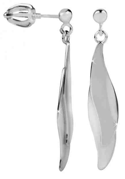 Brilio Silver Stříbrné visací náušnice 431 001 01145 04 + 2 měsíce na vrácení zboží