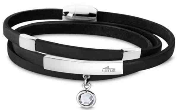 Lotus Style Dámský kožený náramek LS1961-2/3 + 2 měsíce na vrácení zboží