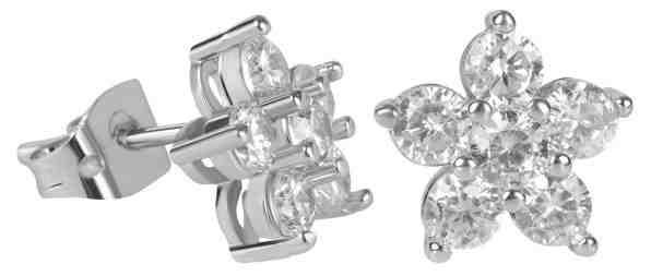 Troli Třpytivé kytičkové náušnice + 2 měsíce na vrácení zboží