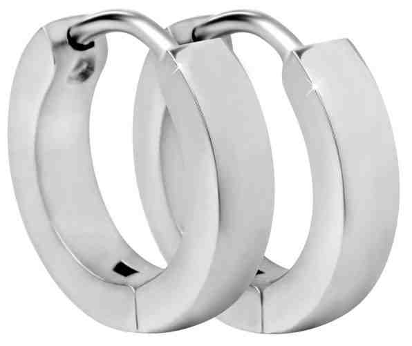 Troli Ocelové náušnice kroužky + 2 měsíce na vrácení zboží