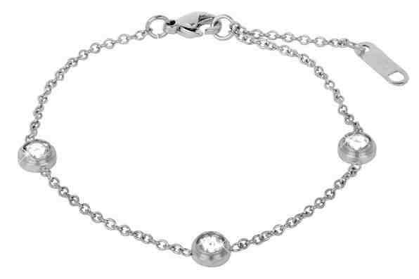 Troli Ocelový náramek s třpytivými ozdobami + 2 měsíce na vrácení zboží