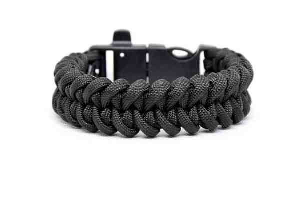 Cordell Černý náramek Paracord HJ-B-007 + 2 měsíce na vrácení zboží