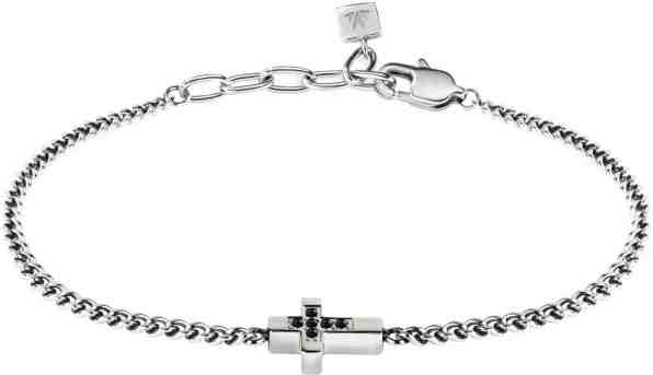 Morellato Pánský ocelový náramek s diamanty Mister SANF01 + 2 měsíce na vrácení zboží