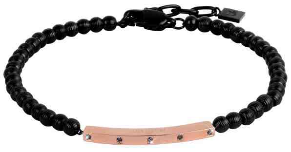 Morellato Pánský náramek s diamanty Mister SANF09 + 2 měsíce na vrácení zboží