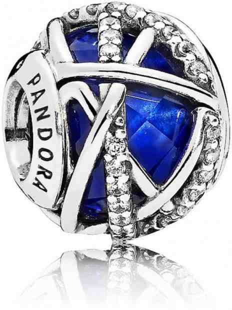Pandora Stříbrný korálek Modrá galaxie 796361NCB + 2 měsíce na vrácení zboží