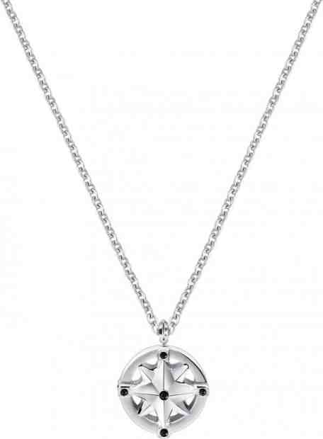 Morellato Pánský ocelový náhrdelník s růžicí Vela SAHC12 (řetízek, přívěsek) + 2 měsíce na vrácení zboží