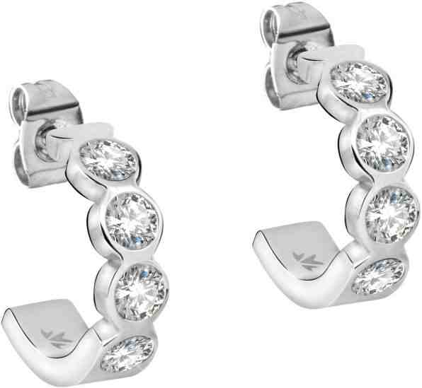 Morellato Půlkruhové náušnice s krystaly Cerchi SAKM36 + 2 měsíce na vrácení zboží