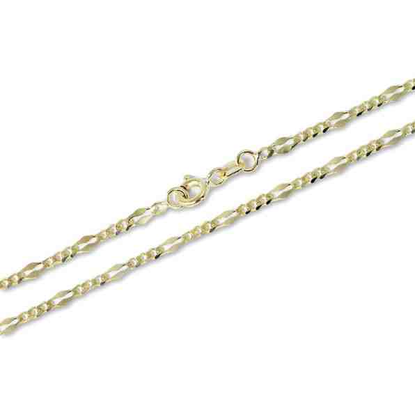 Brilio Jedinečný zlatý náramek 19 cm 261 115 00240 + 2 měsíce na vrácení zboží