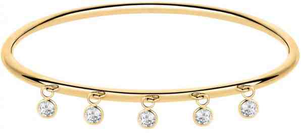 Morellato Pevný pozlacený náramek s krystaly Cerchi SAKM56 + 2 měsíce na vrácení zboží