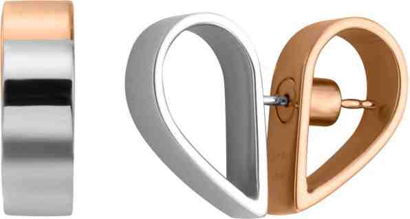 Esprit Dvojité srdíčkové náušnice Passion ESER00442200 + 2 měsíce na vrácení zboží